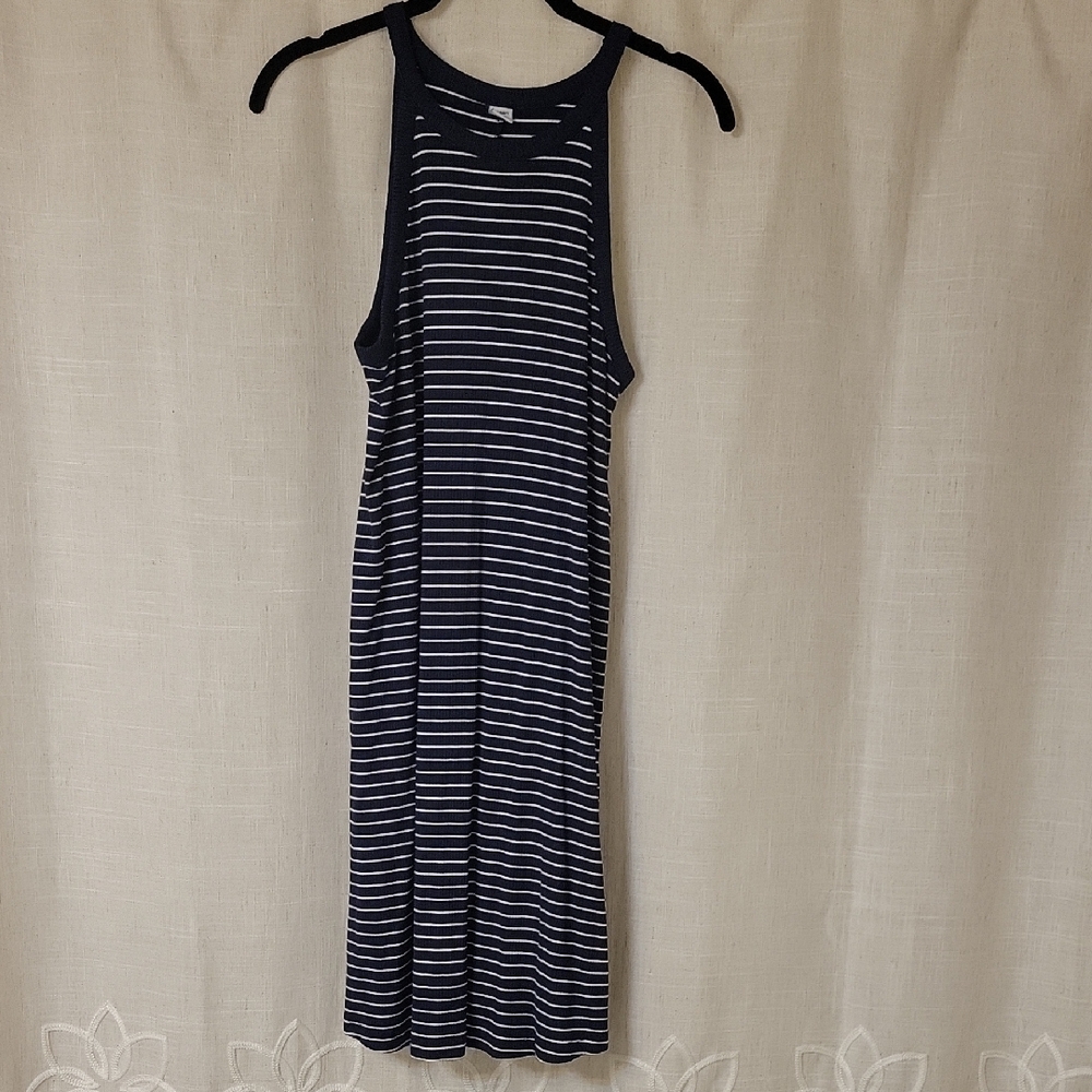 Old Navy Striped Sleeveless Dress